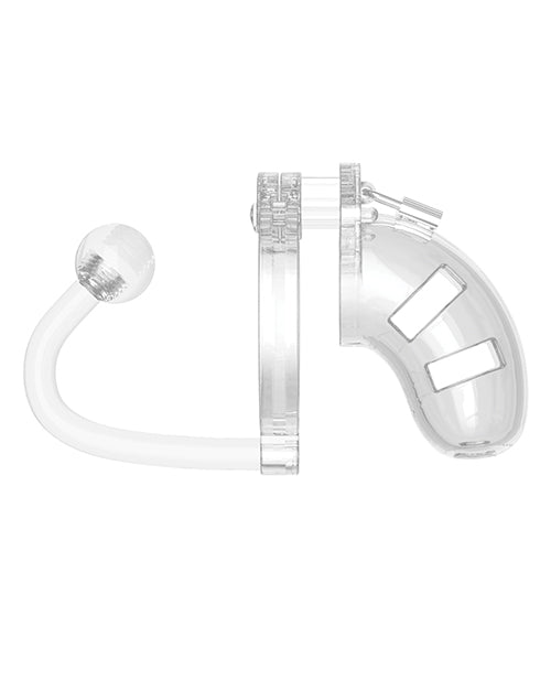 Shots Man Cage Chastity 3.5" Cock Cage W/plug Model 10 | Shop Lowest Prices at Funlove.com