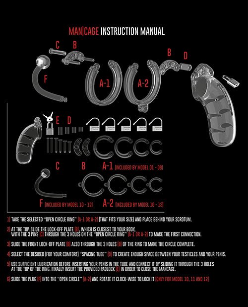 Shots Man Cage Chastity 3.5" Cock Cage W/plug Model 10 | Shop Lowest Prices at Funlove.com