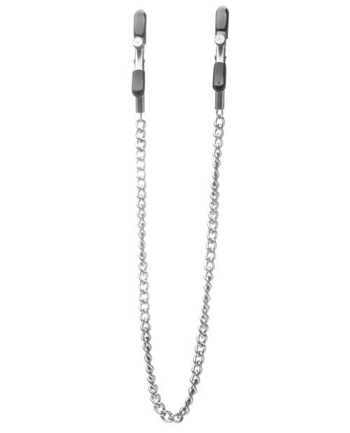 Shots Ouch Adjustable Nipple Clamps W/chain | Shop Lowest Prices at Funlove.com