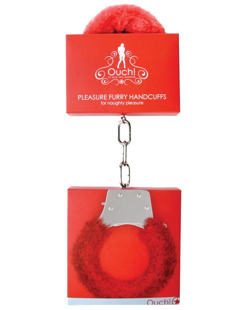 Shots Ouch Furry Pleasure Handcuffs | Shop Lowest Prices at Funlove.com