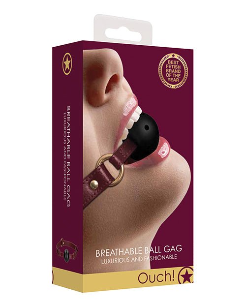 Shots Ouch Halo Breathable Ball Gag | Shop Lowest Prices at Funlove.com