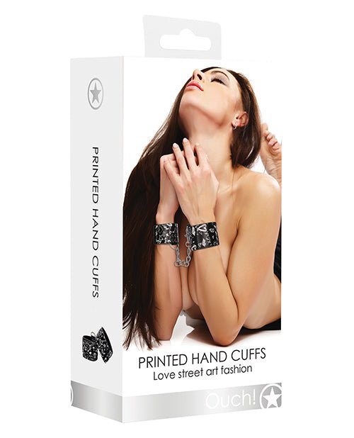 Shots Ouch Love Street Art Fashion Printed Hand Cuffs | Shop Lowest Prices at Funlove.com