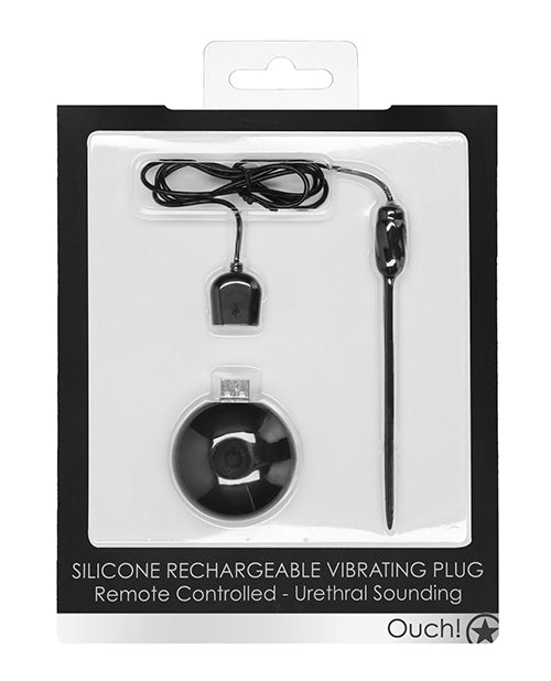 Shots Ouch Urethral Sounding Silicone Rechargeable | Shop Lowest Prices at Funlove.com