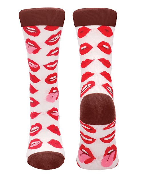 Shots Sexy Socks Lip Love - Female | Shop Lowest Prices at Funlove.com