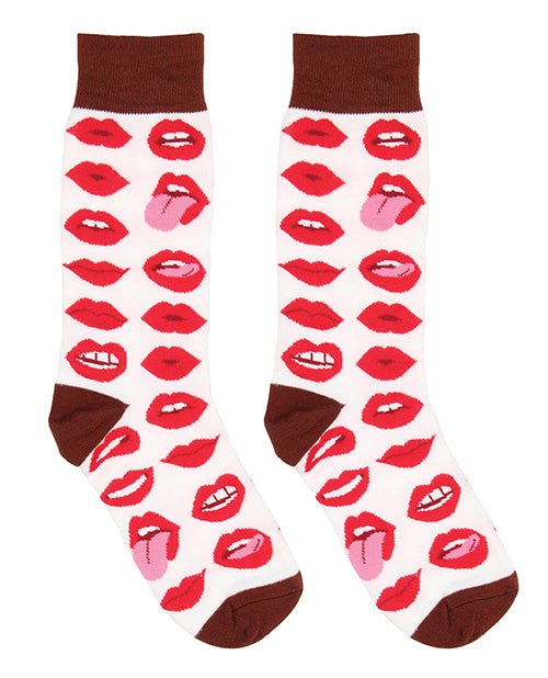 Shots Sexy Socks Lip Love - Female | Shop Lowest Prices at Funlove.com