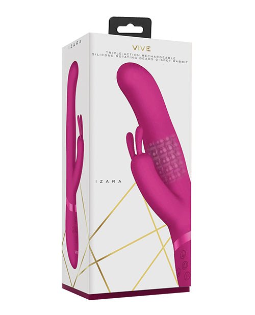 Shots Vive Izara Rotating Beads Rabbit | Shop Lowest Prices at Funlove.com