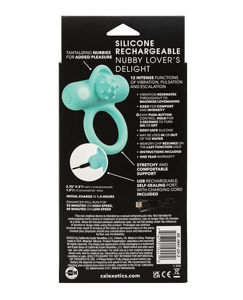 Silicone Rechargeable Nubby Lovers Delight | Shop Lowest Prices at Funlove.com