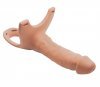 Size Matters Sm Hollow Silicone Dildo Strap On - Flesh | Shop Lowest Prices at Funlove.com