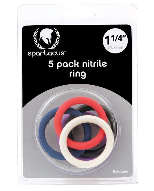 Spartacus 1.5" Nitrile Cock Ring Set | Shop Lowest Prices at Funlove.com