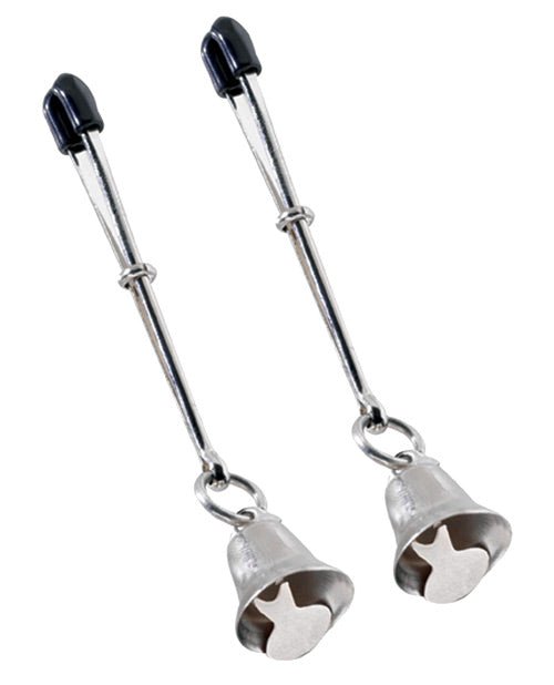 Spartacus Adjustable Tweezer Nipple Clamps W/bells | Shop Lowest Prices at Funlove.com