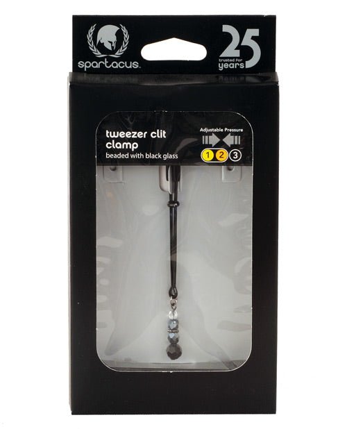 Spartacus Black Beaded Clit Clamps | Shop Lowest Prices at Funlove.com