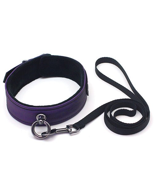 Spartacus Galaxy Legend Collar & Leash - Purple | Shop Lowest Prices at Funlove.com