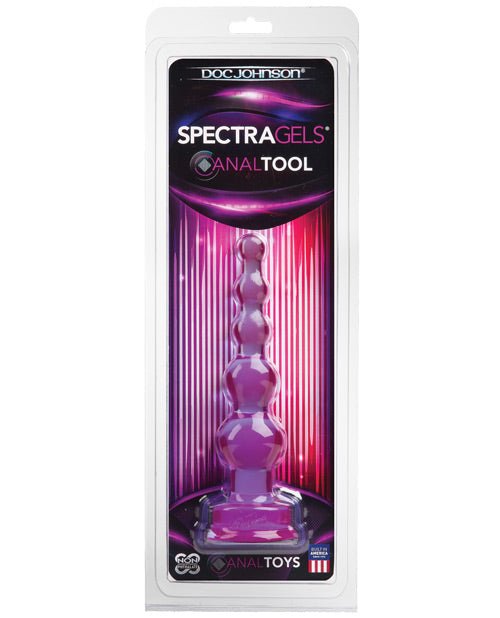 Spectra Gels Anal Tool - Purple | Shop Lowest Prices at Funlove.com