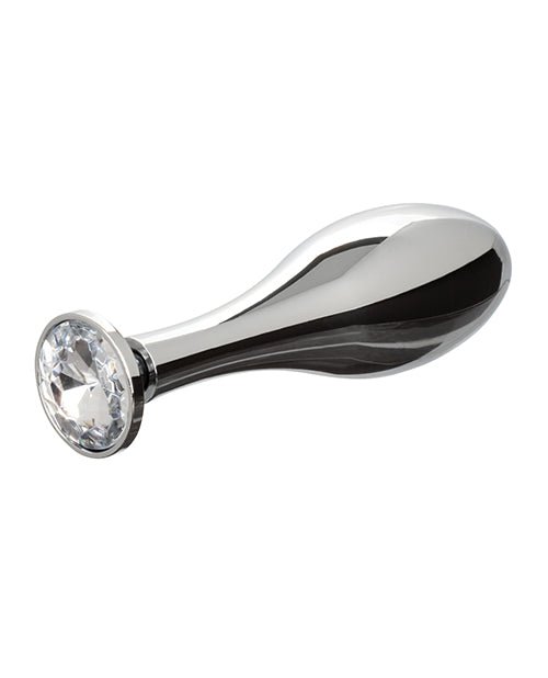 Star Fucker Teardrop Gem Plug W/silicone Enhancer - Black | Shop Lowest Prices at Funlove.com