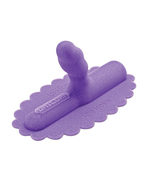 The Cowgirl Unicorn Uni Horn Silicone Attachment - Purple | Shop Lowest Prices at Funlove.com