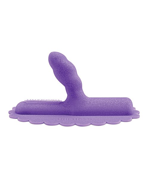 The Cowgirl Unicorn Uni Horn Silicone Attachment - Purple | Shop Lowest Prices at Funlove.com