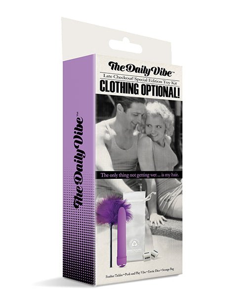 The Daily Vibe Clothing Is Optional Kit | Shop Lowest Prices at Funlove.com