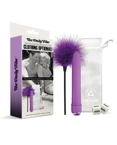The Daily Vibe Clothing Is Optional Kit | Shop Lowest Prices at Funlove.com