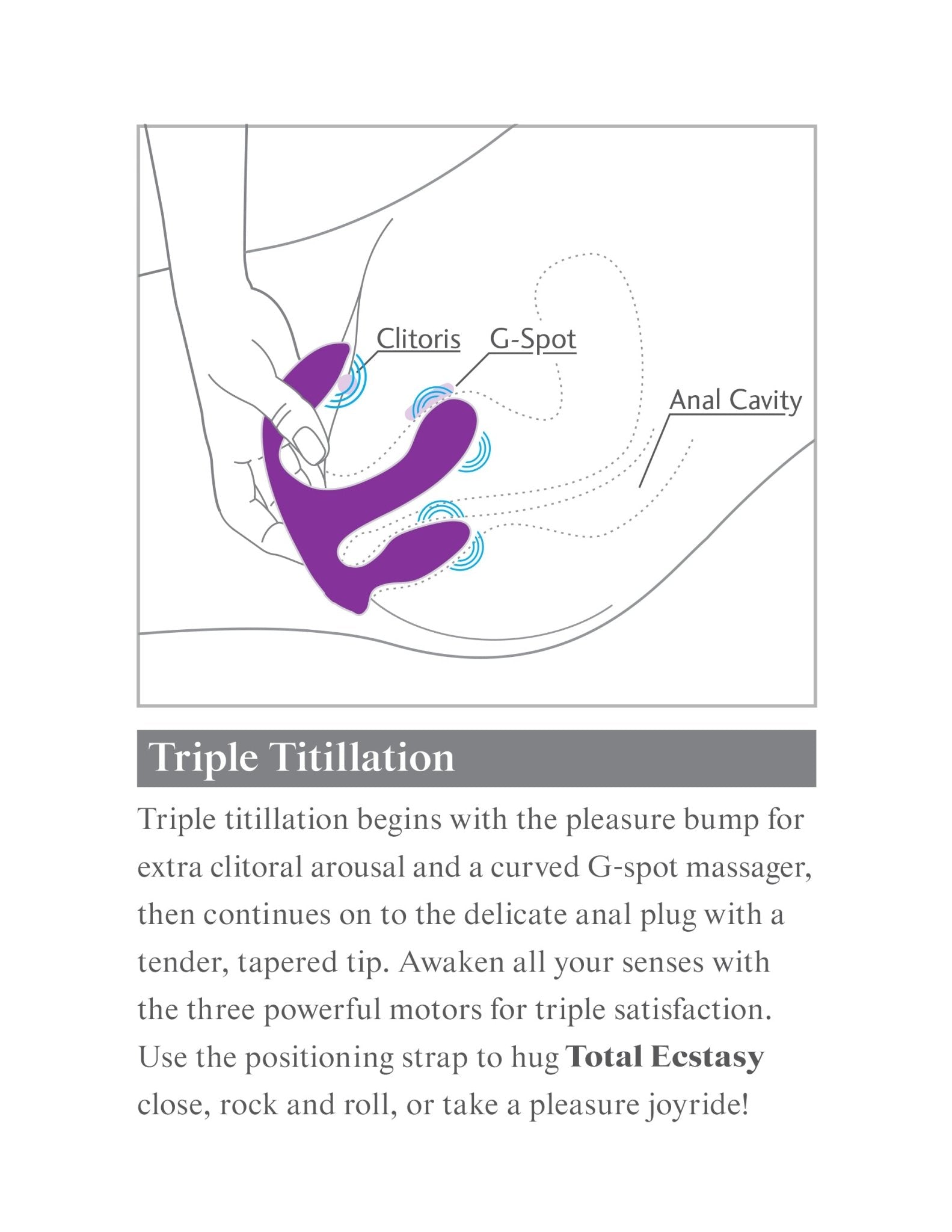 Threesome Total Ecstasy | Shop Lowest Prices at Funlove.com