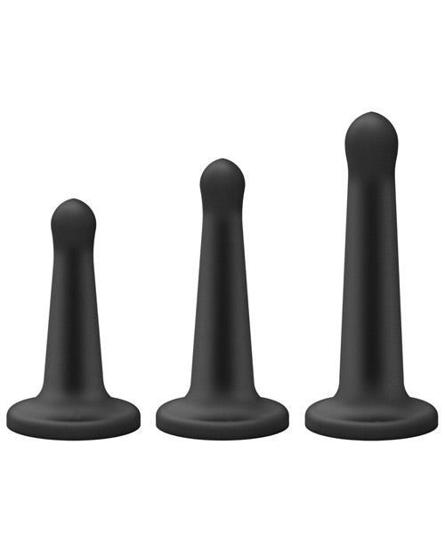 Vac - u - lock Silicone Pegging Set - Black | Shop Lowest Prices at Funlove.com