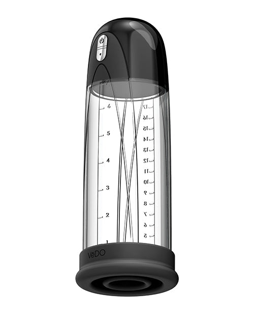 Vedo Pump Rechargeable Vacuum Penis Pump - Just Black | Shop Lowest Prices at Funlove.com