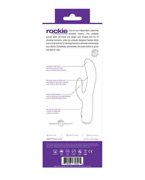 Vedo Rockie Rechargeable Dual Vibe | Shop Lowest Prices at Funlove.com