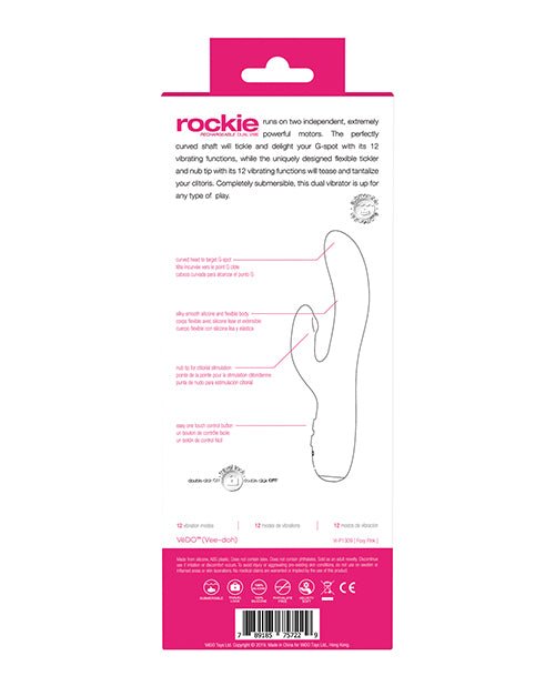 Vedo Rockie Rechargeable Dual Vibe | Shop Lowest Prices at Funlove.com
