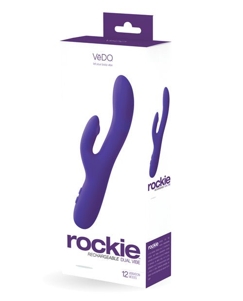 Vedo Rockie Rechargeable Dual Vibe | Shop Lowest Prices at Funlove.com