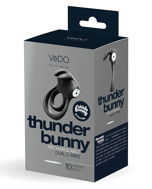 Vedo Thunder Rechargeable Dual Ring | Shop Lowest Prices at Funlove.com