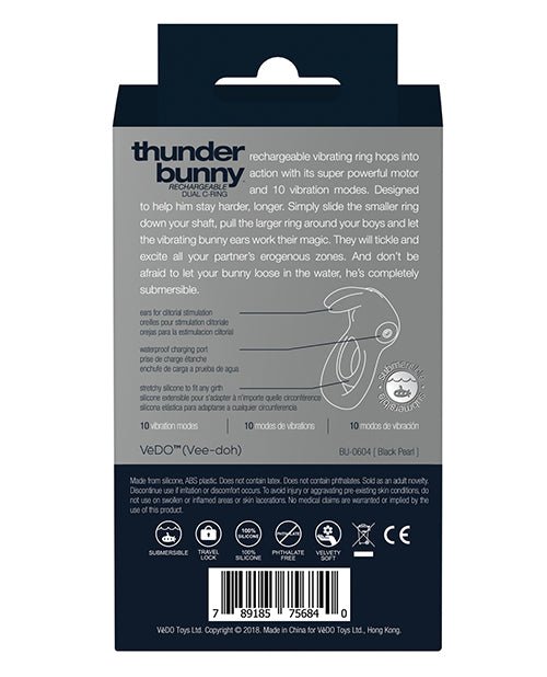 Vedo Thunder Rechargeable Dual Ring | Shop Lowest Prices at Funlove.com