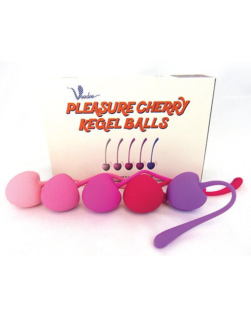 Voodoo Cherry Kegel Balls Weight Pack - Asst. Pack Of 5 | Shop Lowest Prices at Funlove.com
