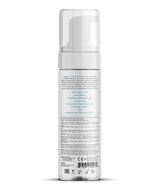Wicked Sensual Care Simply Foam & Fresh Toy Cleaner - 7 Oz | Shop Lowest Prices at Funlove.com