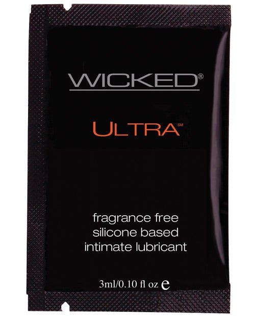 Wicked Sensual Care Ultra Silicone Based Lubricant - .1 Oz Fragrance Free | Shop Lowest Prices at Funlove.com