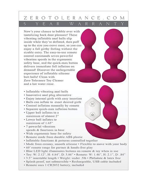 Zero Tolerance Bubble Butt | Shop Lowest Prices at Funlove.com