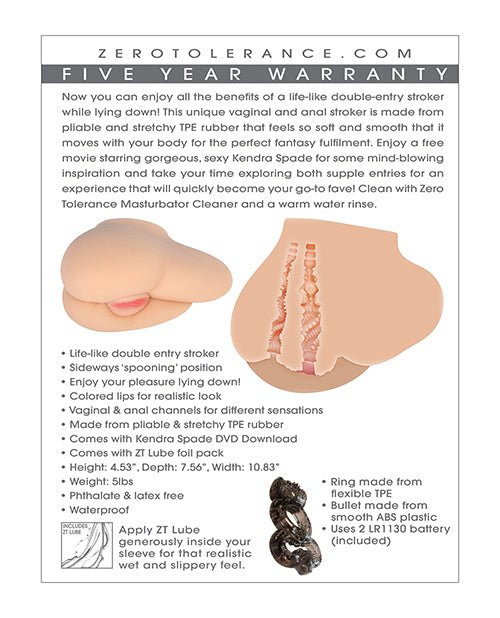 Zero Tolerance Kendra Spade Pussy Stroker with movie Download | Shop Lowest Prices at Funlove.com
