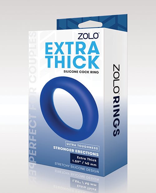 Zolo Extra Thick Silicone Cock Ring | Shop Lowest Prices at Funlove.com